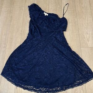 Francesca’s one shoulder dress